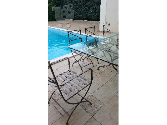 Τραπέζια κήπου Χαϊδάρι 2II 0I 26 938 Garden Tables Xaidari Trapezia Kipou Xaidari Meubles ...